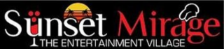 SUNSET MIRAGE THE ENTERTAINMENT VILLAGE logo