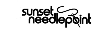 SUNSET NEEDLEPOINT logo