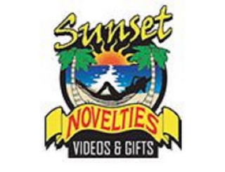 SUNSET NOVELTIES VIDEOS & GIFTS logo