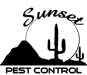 SUNSET PEST CONTROL logo