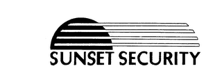 SUNSET SECURITY logo