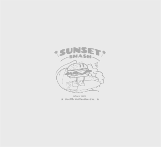 SUNSET SMASH SINCE 2023. PACIFIC PALISADES.CA. logo