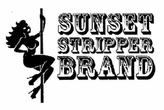 SUNSET STRIPPER BRAND logo