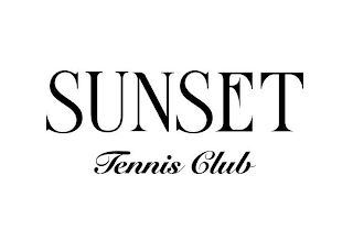 SUNSET TENNIS CLUB logo