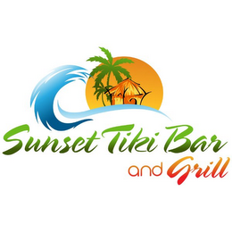 SUNSET TIKI BAR AND GRILL logo