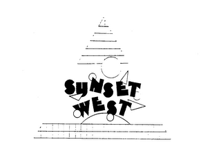 SUNSET WEST logo