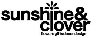 SUNSHINE & CLOVER FLOWERS GIFTS DECOR DESIGN logo