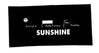 SUNSHINE COLOR BAR SUNSHINE EMERGENT EARLY FLUENCY FLUENCY logo