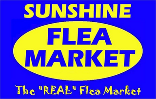 SUNSHINE FLEA MARKET THE "REAL" FLEA MARKET logo