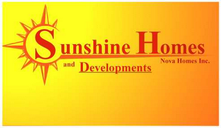 SUNSHINE HOMES AND DEVELOPMENTS NOVA HOMES INC. logo