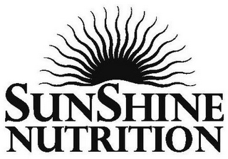 SUNSHINE NUTRITION logo