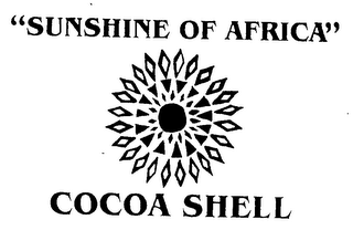 SUNSHINE OF AFRICA COCOA SHELL logo