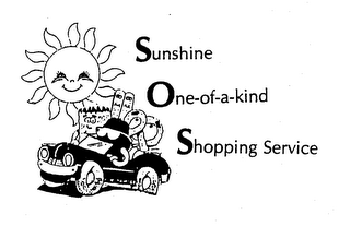 SUNSHINE ONE-OF-A-KIND SHOPPING SERVICE logo