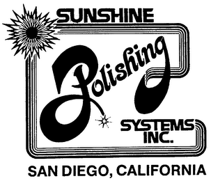 SUNSHINE POLISHING SYSTEMS INC. SAN DIEGO, CALIFORNIA logo