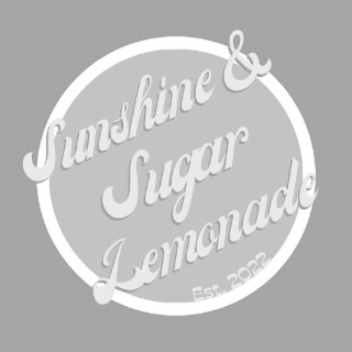 SUNSHINE & SUGAR LEMONADE EST. 2022 logo