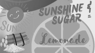 SUNSHINE SUNSHINE & SUGAR LEMONADE EST. 2022 logo