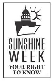 SUNSHINE WEEK YOUR RIGHT TO KNOW logo