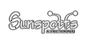 SUNSPOTTS ALIEN ASTRONOMERS logo