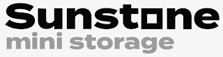 SUNSTONE MINI STORAGE logo