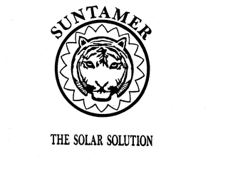 SUNTAMER THE SOLAR SOLUTION logo