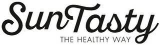 SUNTASTY THE HEALTHY WAY logo
