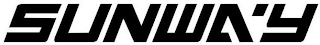 SUNWA'Y logo