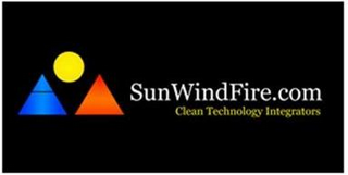 SUNWINDFIRE.COM CLEAN TECHNOLOGY INTEGRATORS logo