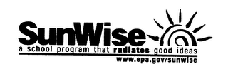 SUNWISE A SCHOOL PROGRAM THAT RADIATES GOOD IDEAS WWW.EPA.GOV/SUNWISE