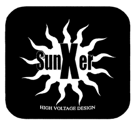 SUNXER HIGH VOLTAGE DESIGN logo