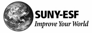 SUNY-ESF IMPROVE YOUR WORLD logo