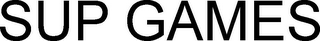 SUP GAMES logo