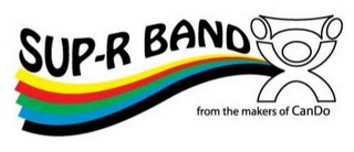 SUP-R BAND FROM THE MAKERS OF CANDO logo