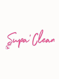 SUPA' CLEAN logo