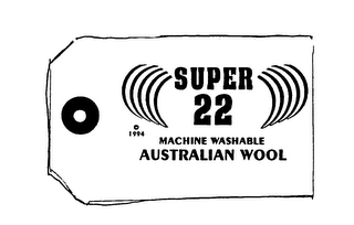 SUPER 22 MACHINE WASHABLE AUSTRALIAN WOOL logo
