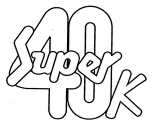 SUPER 40K logo
