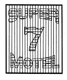 SUPER 7 MOTEL logo