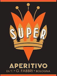 SUPER APERITIVO DIST. G. FABBRI BOLOGNA logo