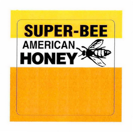 SUPER-BEE AMERICAN HONEY logo