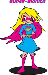 SUPER-BIONICA. GIO-TEEN- DRA. MARIBEL logo
