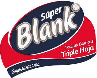 SUPER BLANK O TOALLAS NATURALES TRIPLE HOJA logo
