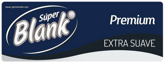 SUPER BLANK PREMIUM EXTRA SUAVE DOBLE HOJA WWW.CYPRISARALDA.COM logo
