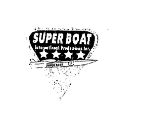 SUPER BOAT INTERNATIONAL PRODUCTIONS INC. SUPER BOAT 1 logo