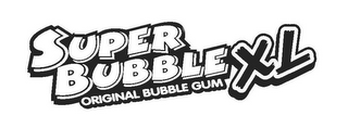 SUPER BUBBLE XL ORIGINAL BUBBLE GUM logo