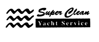 SUPER CLEAN YACHT SERVICE logo