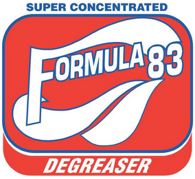 SUPER CONCENTRATED FORMULA 83 DEGREASER logo