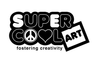 SUPER COOL ART FOSTERING CREATIVITY logo