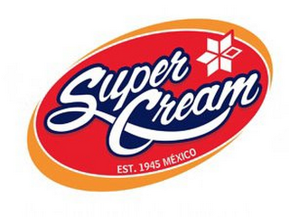 SUPER CREAM EST. 1945 MEXICO logo