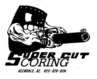 SUPER CUT CORING GLENDALE, AZ. 623-879-6114 logo
