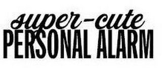 SUPER-CUTE PERSONAL ALARM logo