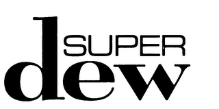 SUPER DEW logo